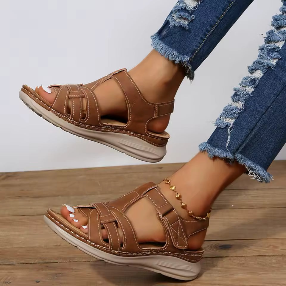 Sandales romaines confort femme